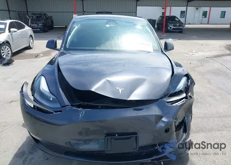 2025 Tesla Model Y Long Range Dual Motor All-Wheel Drive из США, поврежденный, VIN 7SAYGDED0SA339086